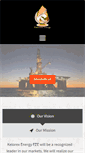 Mobile Screenshot of kelorexenergy.com